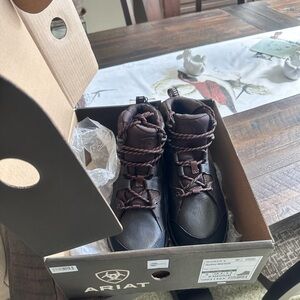 NEW IN BOX Ariat All Terraine Waterproof shoe/boot.